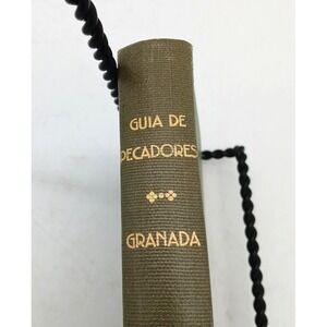 Guia de Pecadores Luis de Grenada Vintage 1924 Hardcover Rare Book